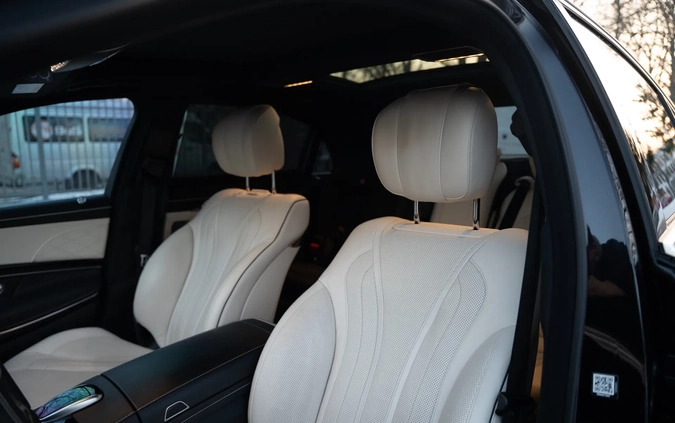 Mercedes-Benz Klasa S cena 339900 przebieg: 132354, rok produkcji 2018 z Piekary Śląskie małe 154